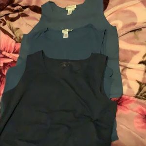 Lot of 3 Coldwater Creek Tank Tops